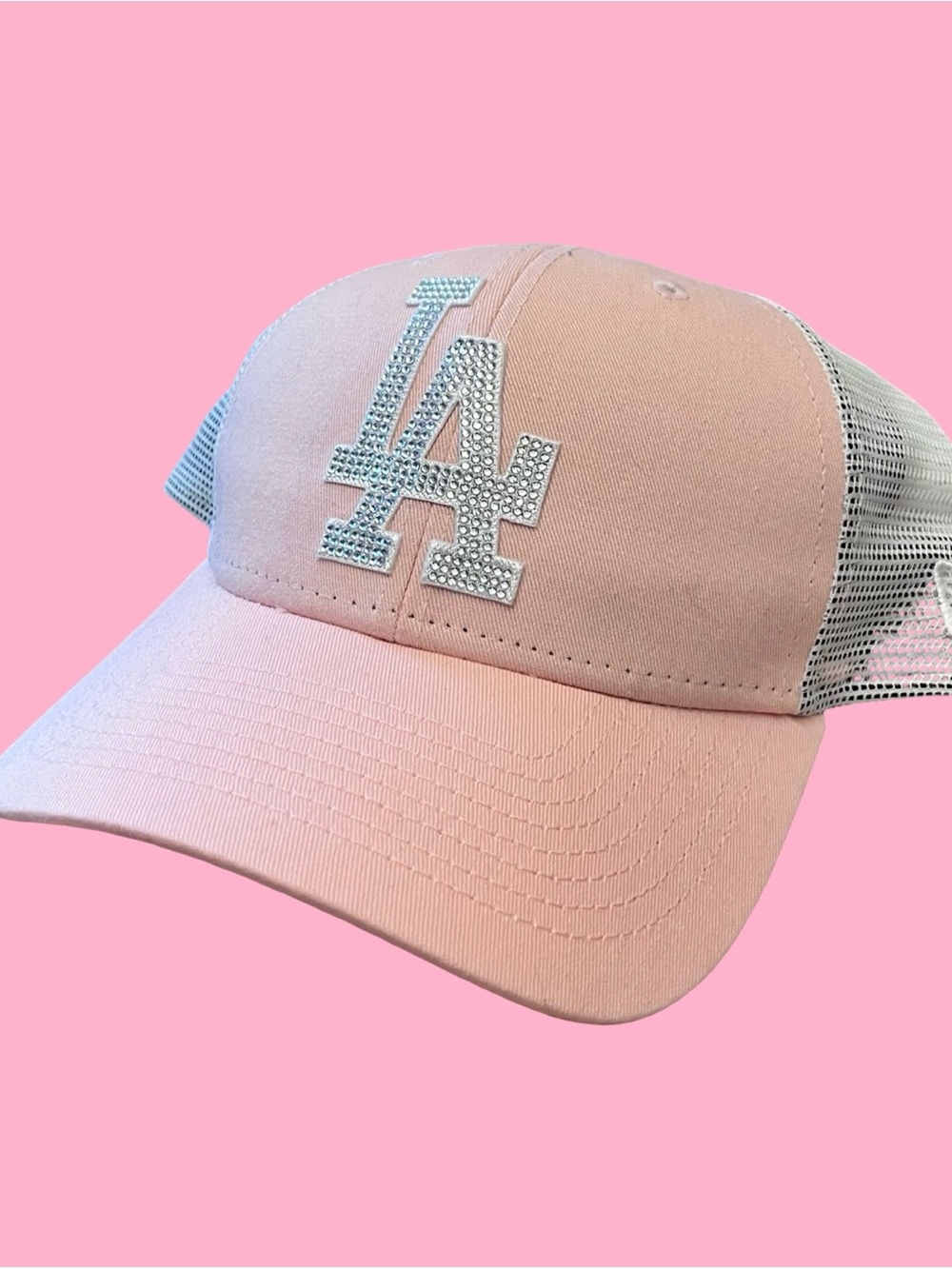 New Era LA Dodgers Pink Hat